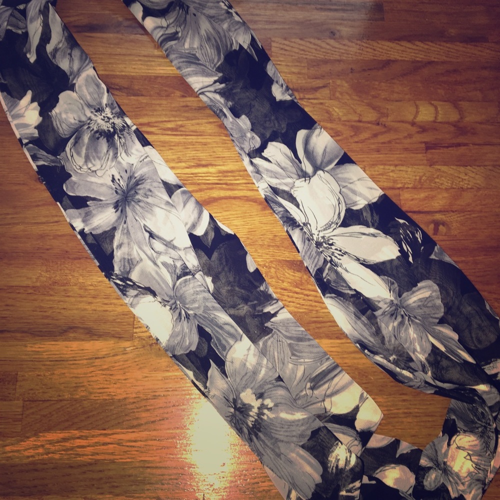 Chiffon infinity scarf